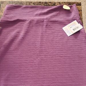 CAS #010 LuLaRoe Cassie Purple Pencil Skirt